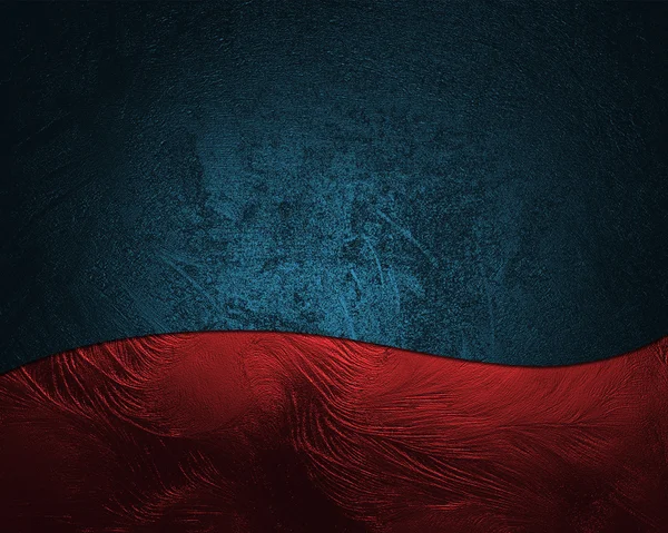 Tasarım şablonu - Kırmızı ve mavi arkaplan