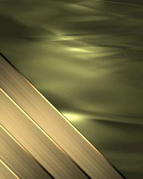Borstad metall skylt med reflekterat ljus — Stockfoto