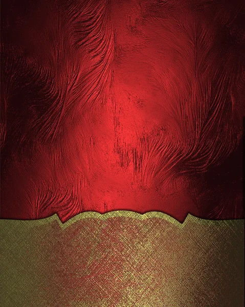 Rode textuur met rode plaat en rode randen. Ontwerpsjabloon — Stockfoto