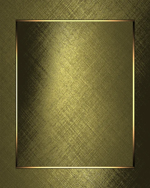 Gold background with gold leaf paper. Design template — Stock Photo, Image