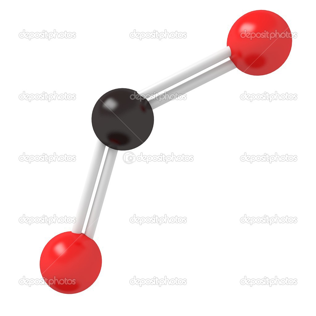 CO2 Carbon Dioxide molecule Stock Photo by ©SWEviL 39035733