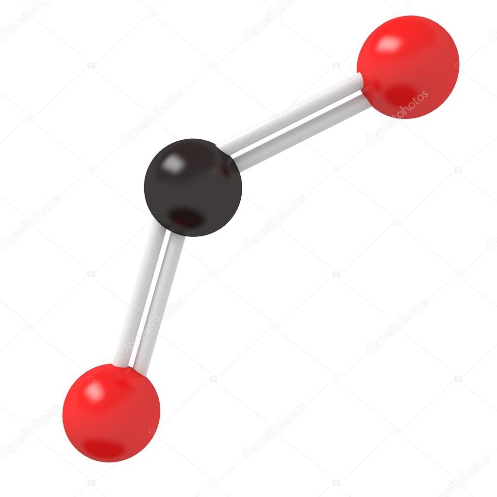 CO2 Carbon Dioxide molecule Stock Photo by ©SWEviL 39035733