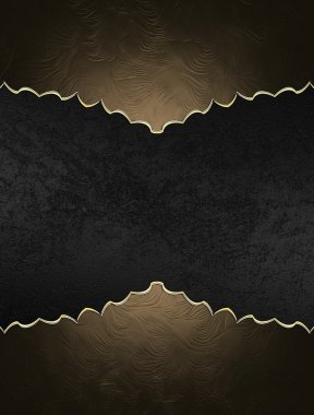 altın siyah işareti kahverengi zemin döşeme