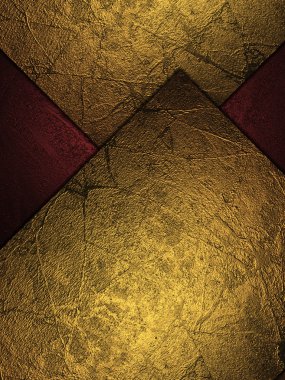 Altın plakalı arka plan.