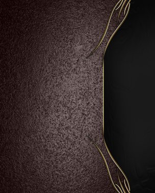 siyah kenarlı altın kahverengi zemin döşeme