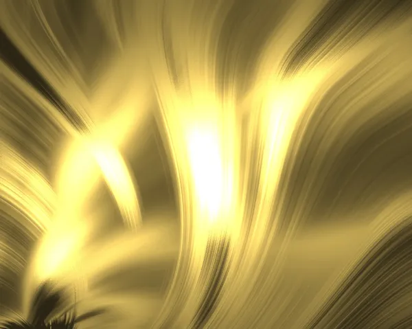 Abstracto oro fondo tela de lujo. Placa de metal cepillado con luz reflejada — Foto de Stock