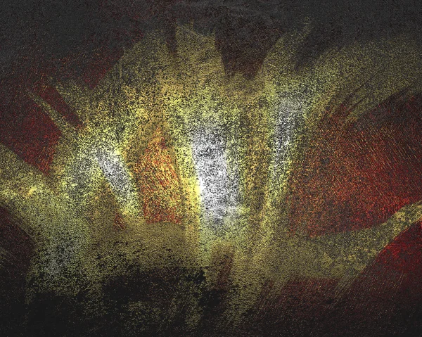 Vecchia texture rossa con oro graffiato. Modello di progettazione — Foto Stock