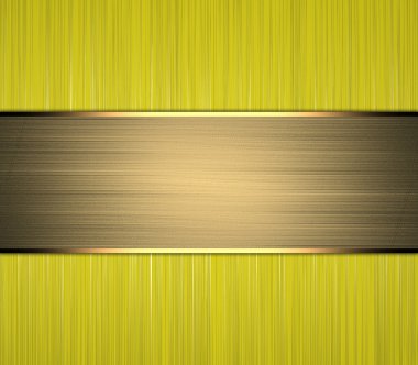 sarı arka plan doku ile altın Şerit çizgileri