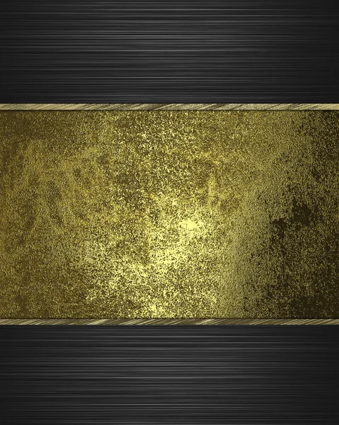 Old golden grunge background with black edges — Stock Photo, Image