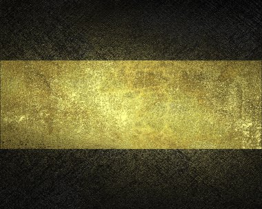 altın altın bir tabela ile scuffed karanlık doku