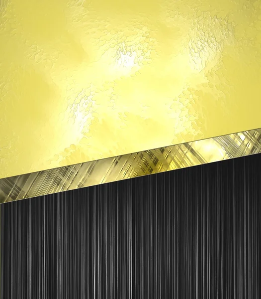 Abstract yellow background with abstract black background — Stock Photo, Image