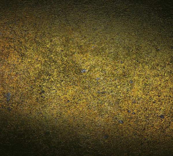 ゴールド グランジ背景。コンクリートの壁のテクスチャ — ストック写真