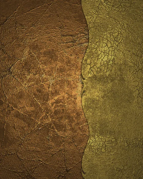 Copper and gold texture. Design template. Design site — Stock Photo, Image