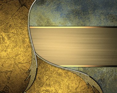 soyut desen altın ve metal. tasarım şablonu. Tasarım sitesi