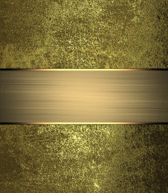 Altın şerit ile lüks altın doku. tasarım şablonu. Tasarım sitesi