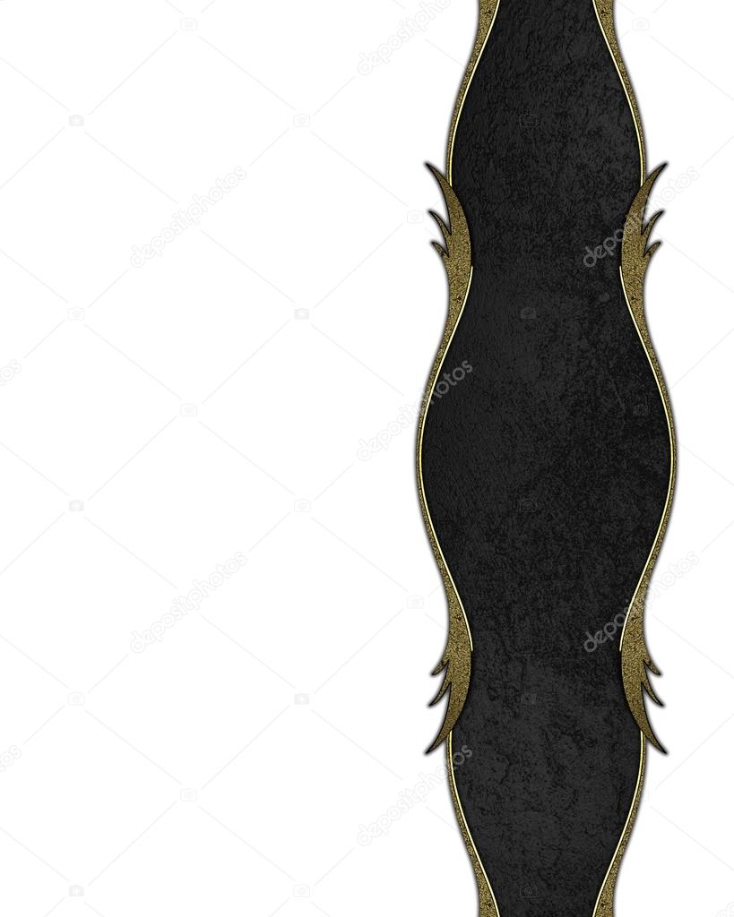 Abstract Black Name Plate With A Gold Ribbon On White Background Design Template Design Site Royalty Free Photo Stock Image By C Swevil Abstract Black Name Plate With A Gold Ribbon On White Background Design Template Design Site Royalty Free Photo Stock Image By C Swevil