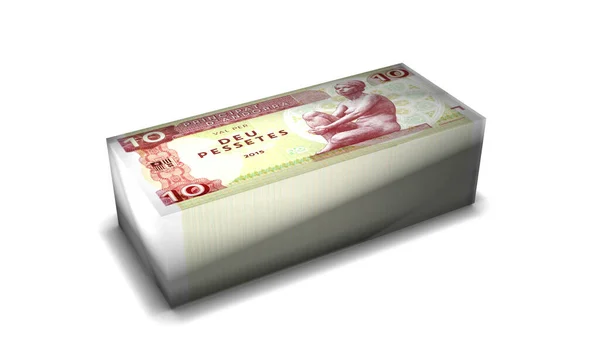 Ilustração Andorra Pessetes Dinheiro — Fotografia de Stock
