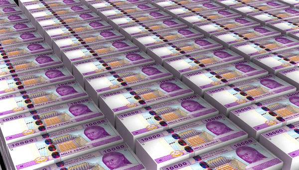 Illustration Central African 1000 Cfa Money Banknote — Stok fotoğraf