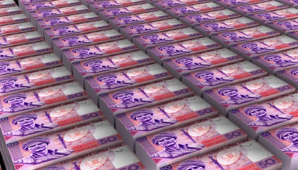 Illustration Montenegro Perper Money Banknote — Stok fotoğraf