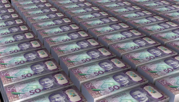 Illustration New Zealand Dollars Money Banknote — Stockfoto