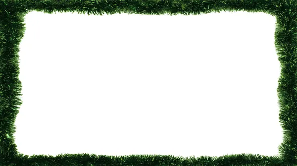 Christmas frame on a white background — Stock Photo, Image
