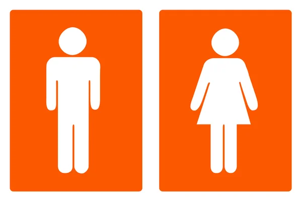 The sign for the toilet — Stock Photo, Image