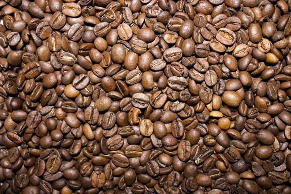 Фон с кофейными зёрнами — стоковое фото