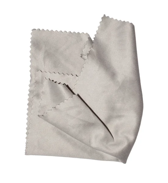 Многоразовая Ткань Чистки Микроволокна Белом Фоне — стоковое фото