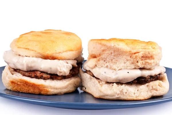 Biscuits and Gravy — Stock Photo, Image