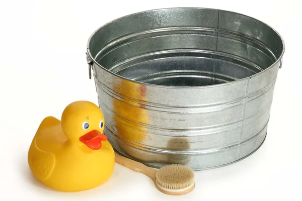 Tub and Ducky — Stock Photo, Image