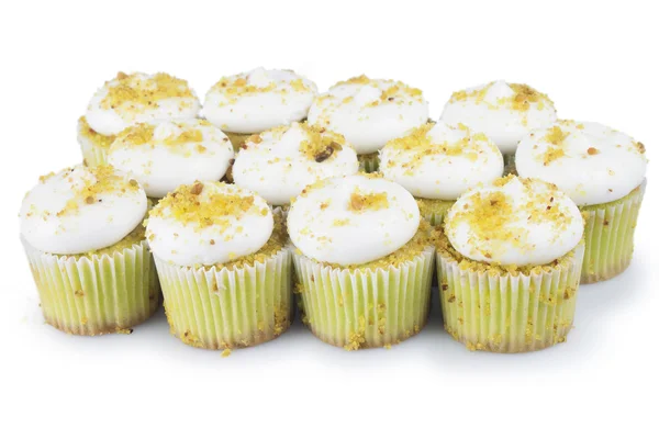 Pistachio Cupcakes — Stock Photo, Image