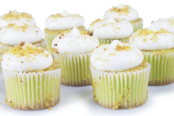 Pistachio Cupcakes — Stock Photo, Image