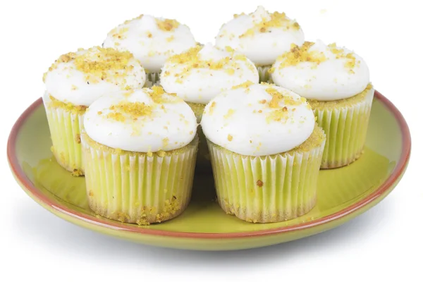 Pistachio Cupcakes — Stock Photo, Image