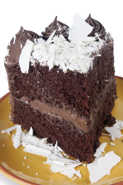 Torta al cioccolato — Foto Stock