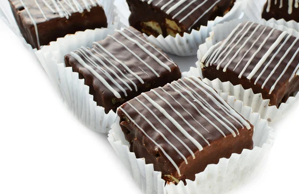 Mini čokoládové dorty — Stock fotografie