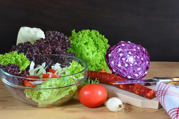 五颜六色的生蔬菜 — 图库照片
