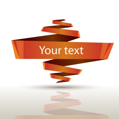 vektör origami arka plan