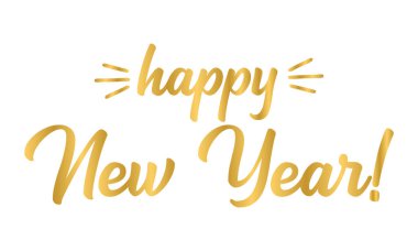 El çizimi Mutlu Yıllar alıntısı. Poster, etiket, el ilanı, başlık, kart, reklam, duyuru için mektup. 