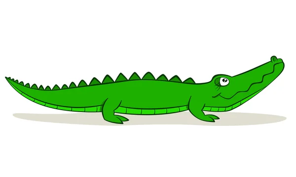 Cartoon alligator — Stockvector