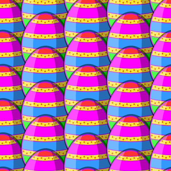 Egg Striped Pattern — Stock Vector