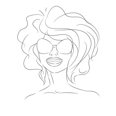 gülümseyen kadın güneş gözlüğü dağılımı