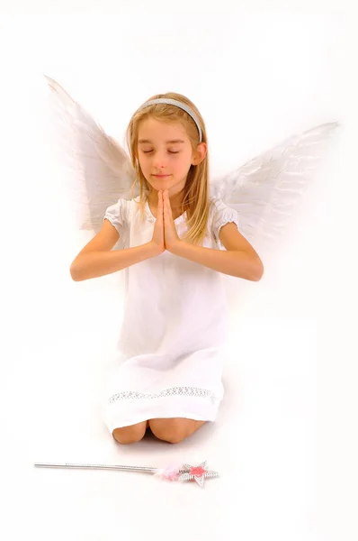 Angel who prays — Stock Photo, Image