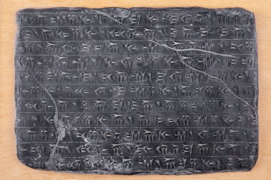 Old persian cuneiform clipart