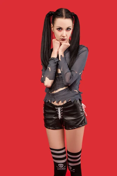 Gotik kız - Anime (serisi) — Stok fotoğraf