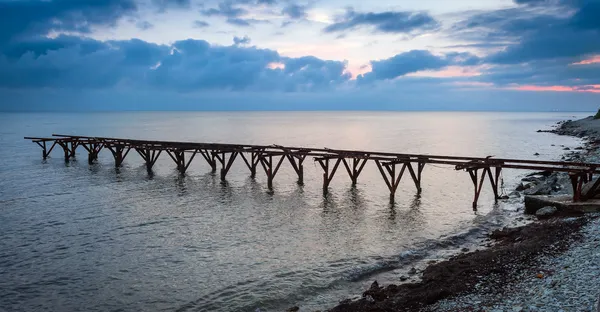 Oude pier — Stockfoto