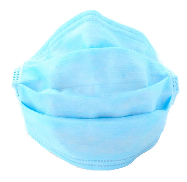 Medical Protective Mask White Background Prevent Coronavirus Protection Factor Virus — Stock Photo, Image