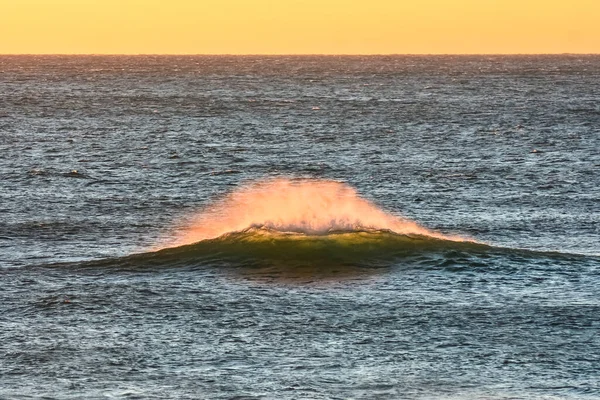 Ondas Oceano Patagônia Argentina — Fotografia de Stock