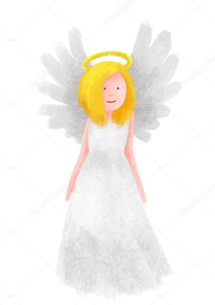 Angel. Character important for christian tradition, for holidays als Christmas or St. Nikolaus day.