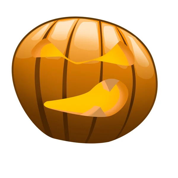 Angry pumpkin — Stock Photo, Image