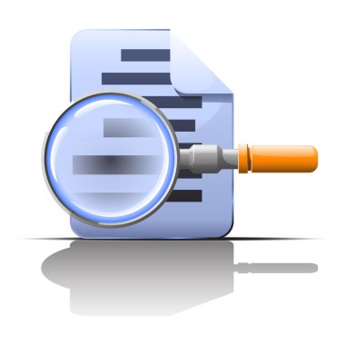 magnifer ve kağıt listesi